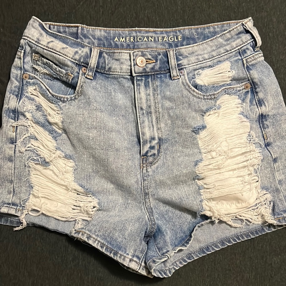 American Eagle Comfort Stretch Waist Band jean shorts